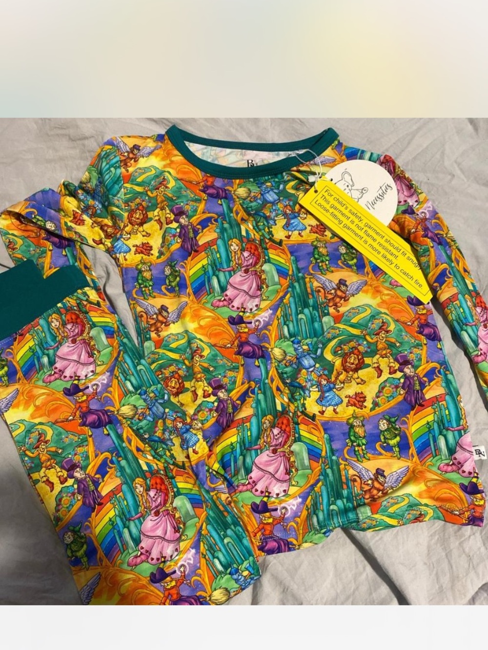 5/6 Wizard of Oz bamboo pajama set NWT